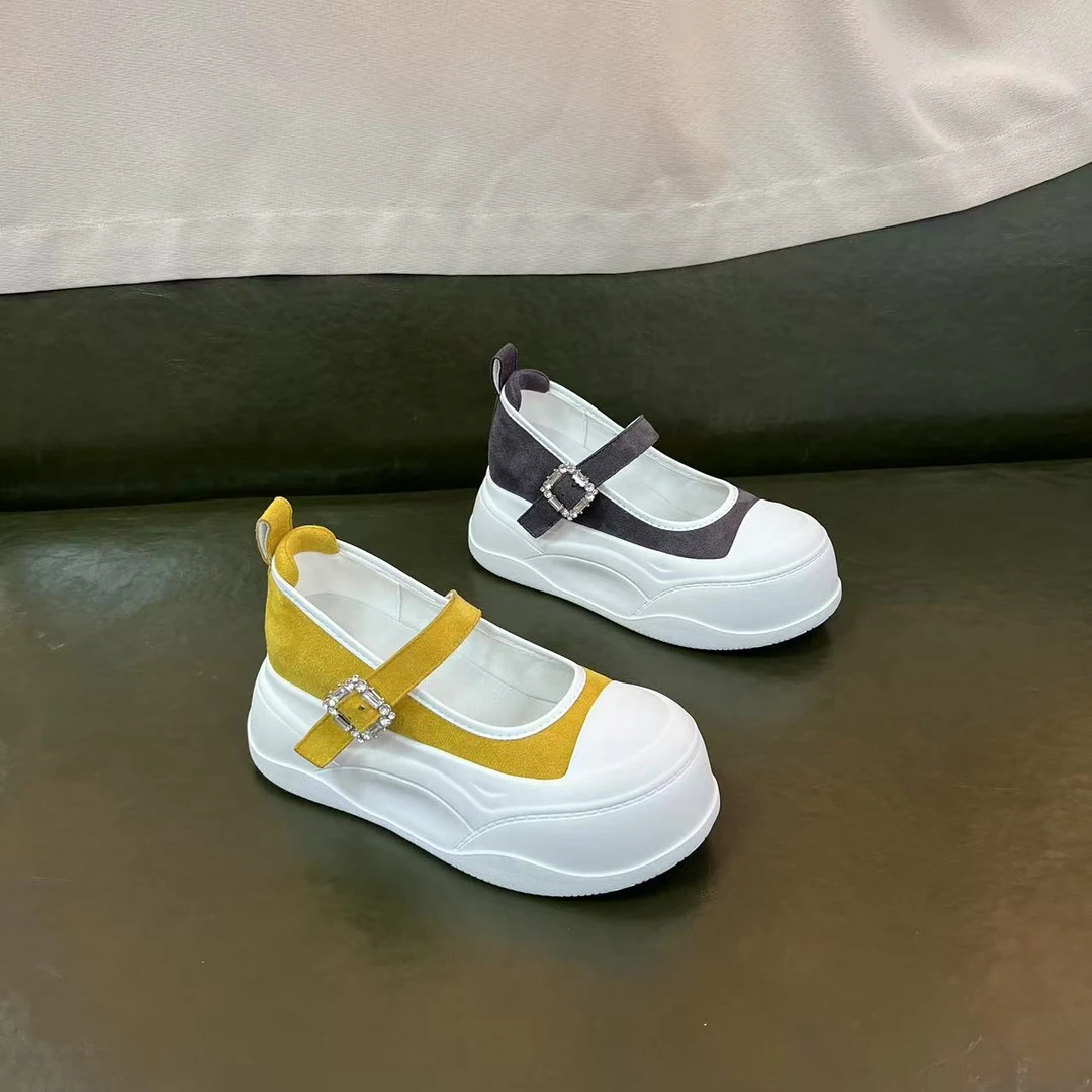 增高8CM  2025新款时尚厚底内增高休闲潮流女士休闲鞋W739