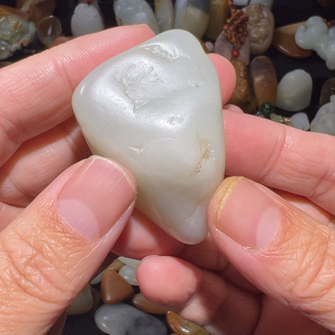 和田玉吊坠(不含链)未镶嵌