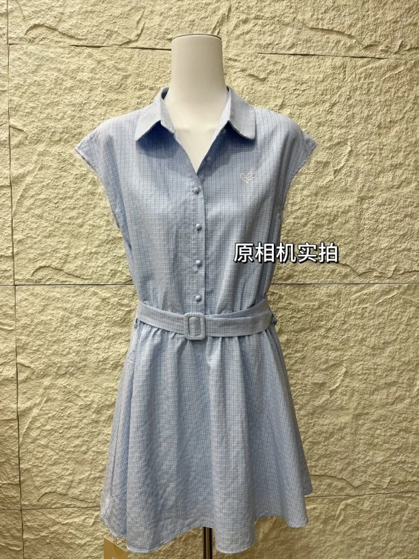 【小个子必备】蓝色连衣裙