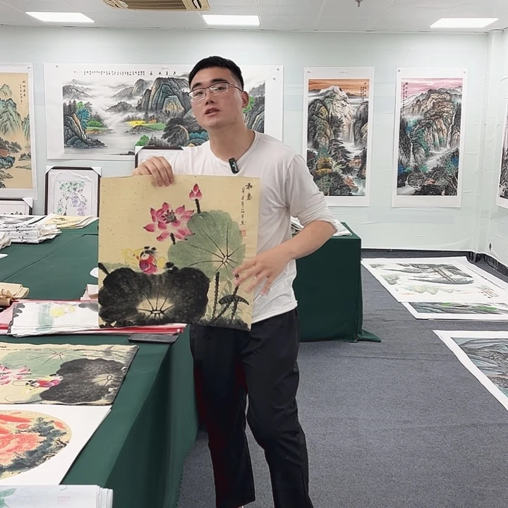 国画宣纸国画作品纯手绘