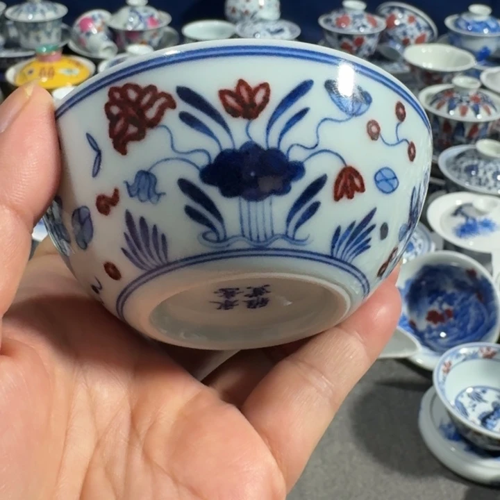 景德镇手工手绘杯