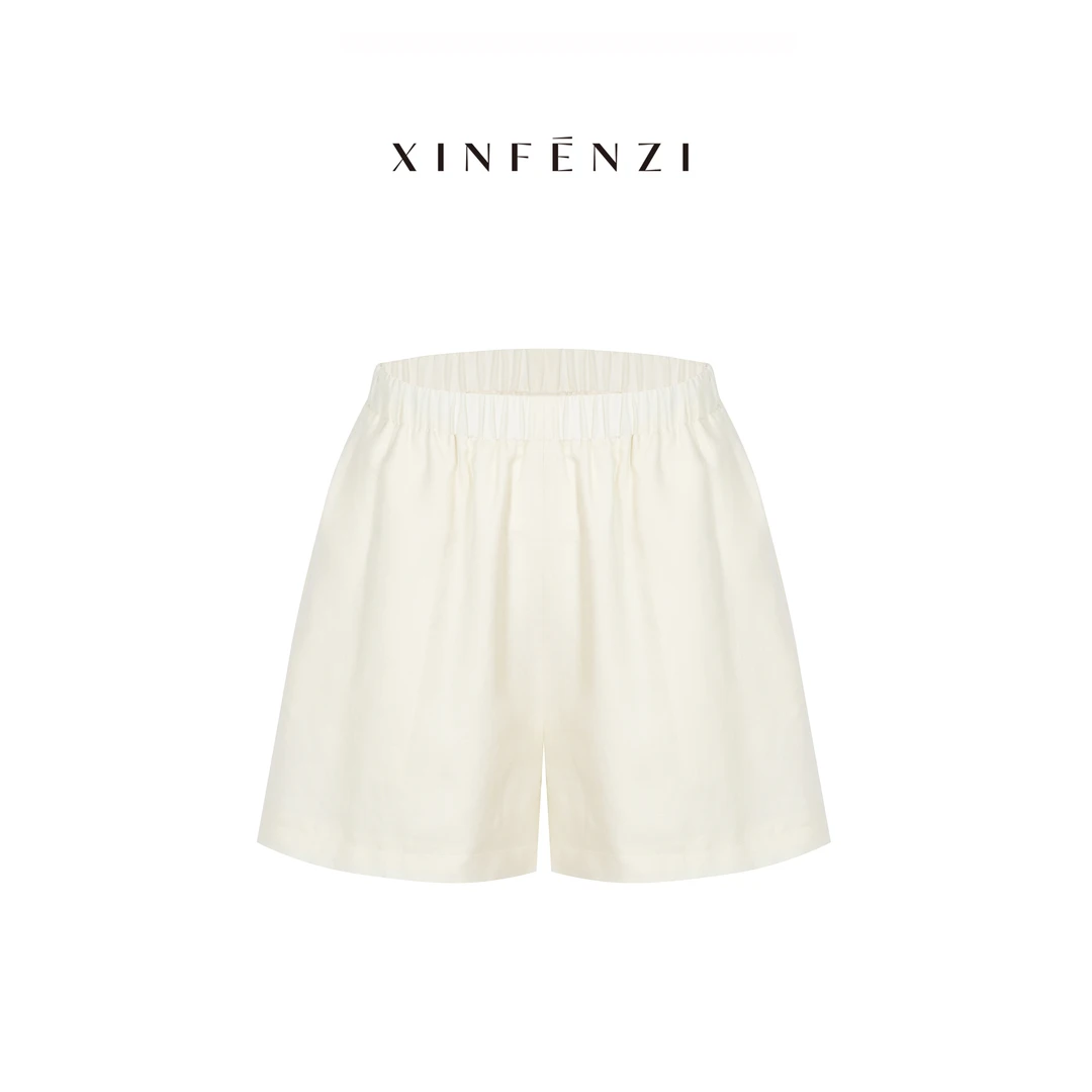 【有米短裤】XINFENZI 夏季必入实穿百搭款松紧腰短裤 SPT36148
