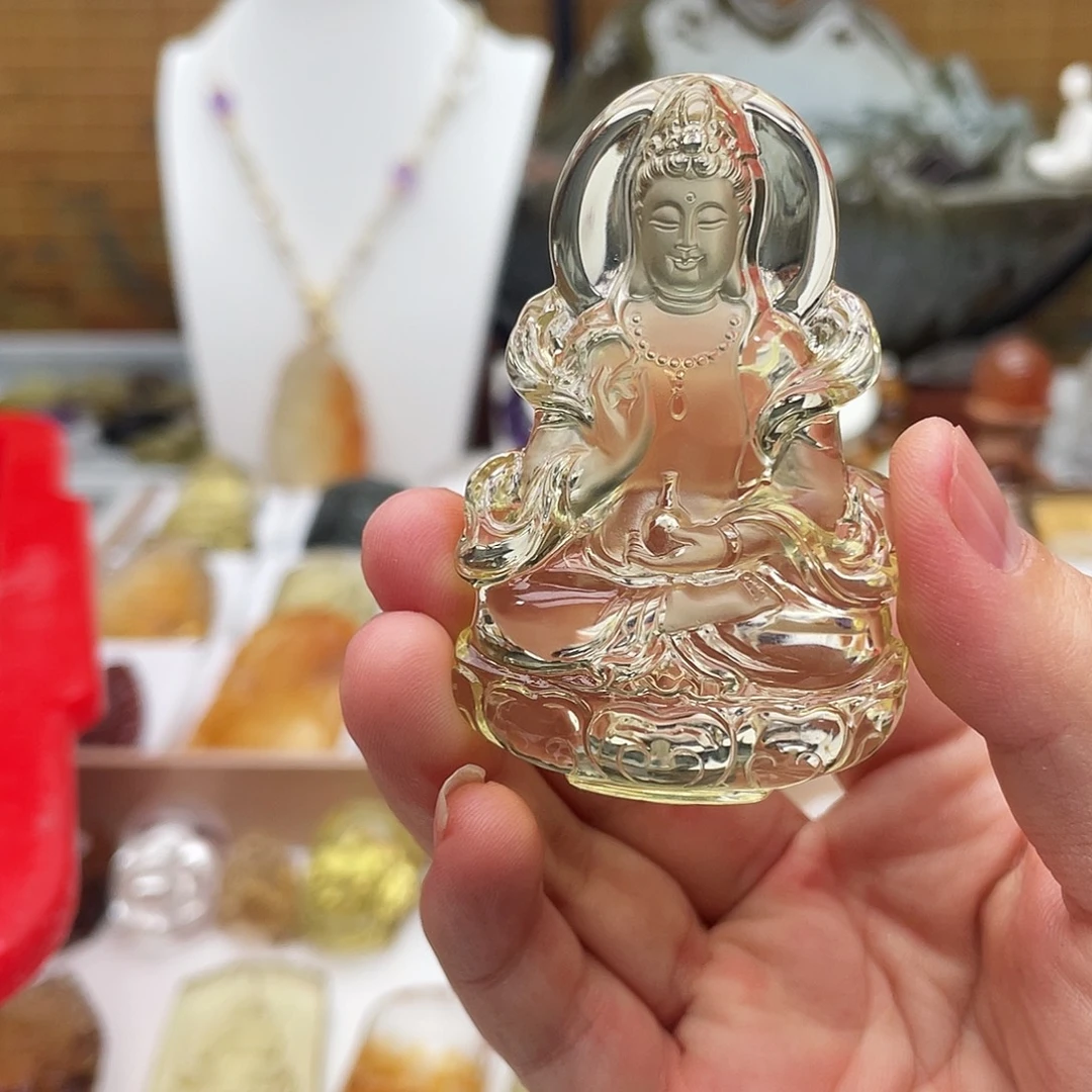 ༺***༻颈饰未镶嵌水晶定制