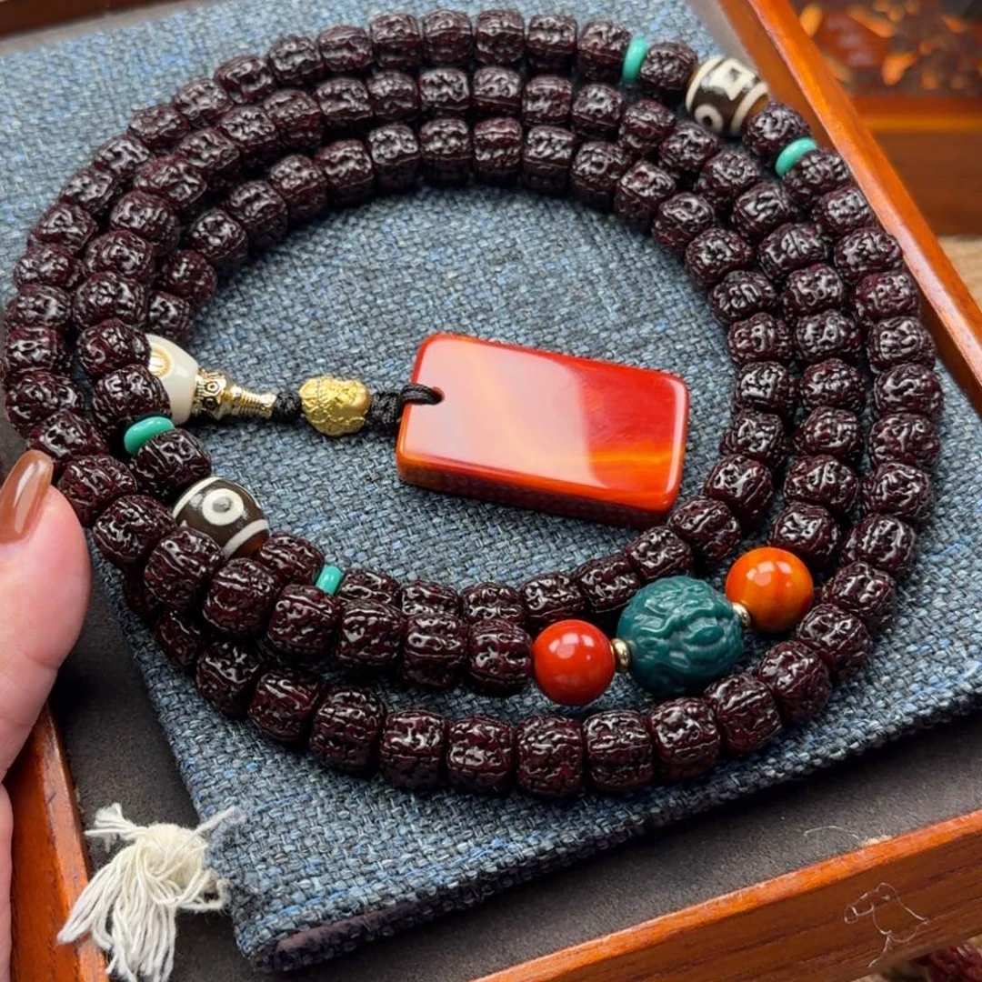 薛***学吊坠金刚菩提黑金