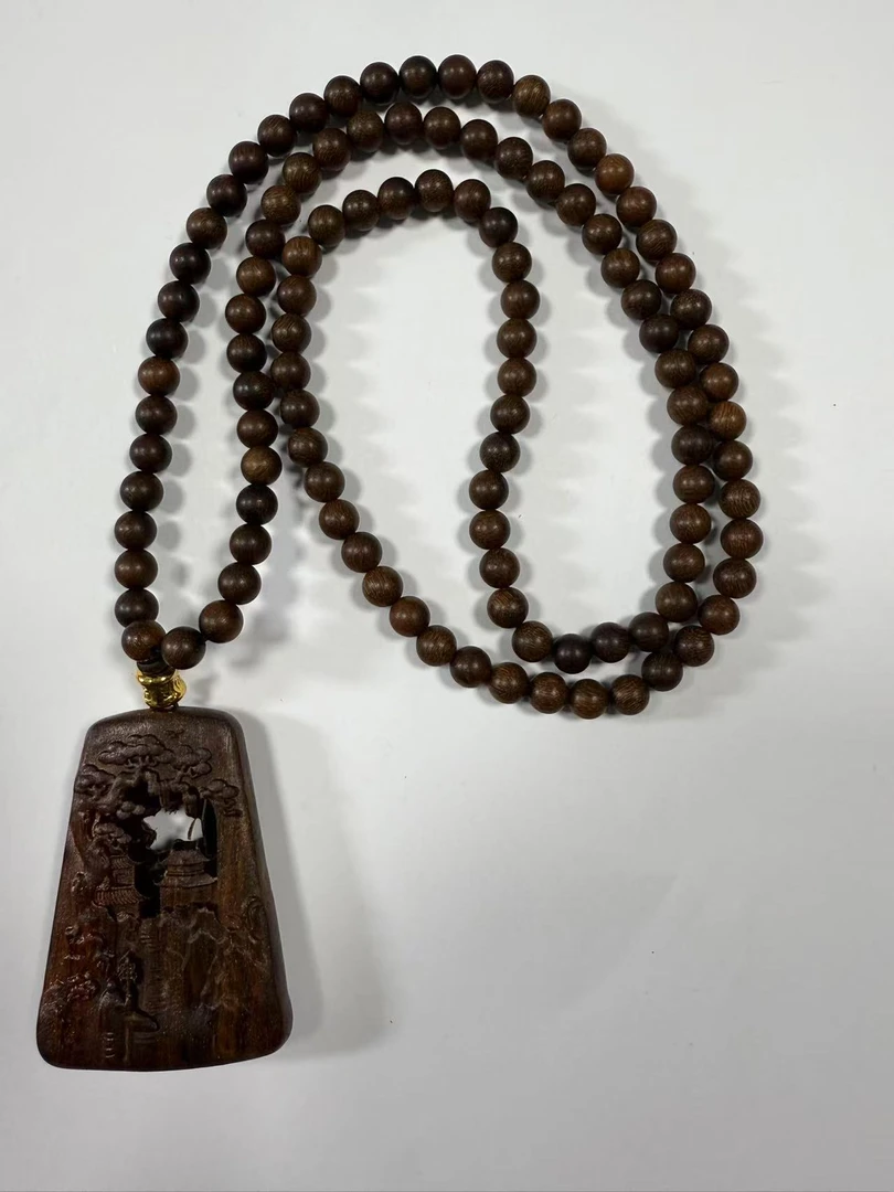 KIO-PKI-OSY富国岛红土鼓珠手串(12.1mm) (多样性发货)