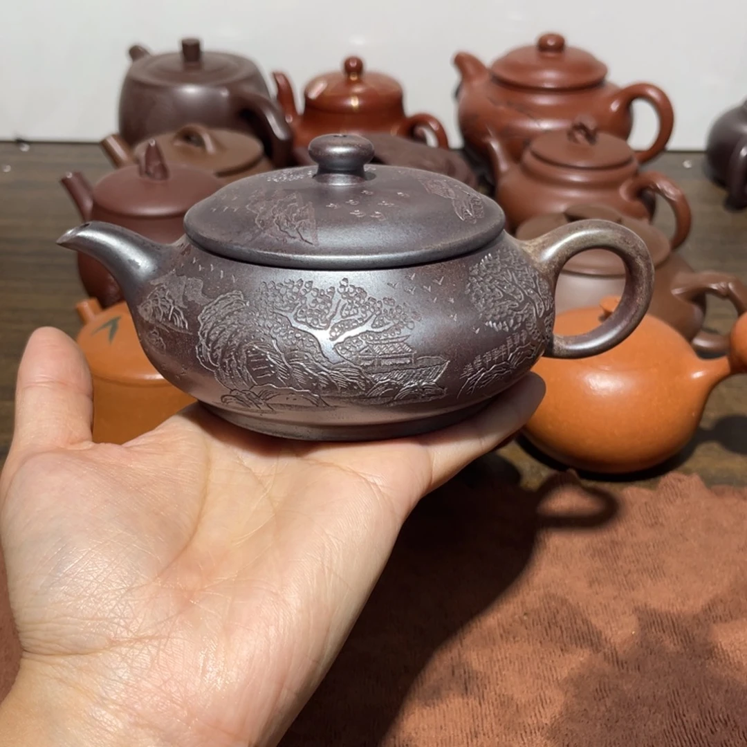 茶壶紫砂宜兴紫砂43.160