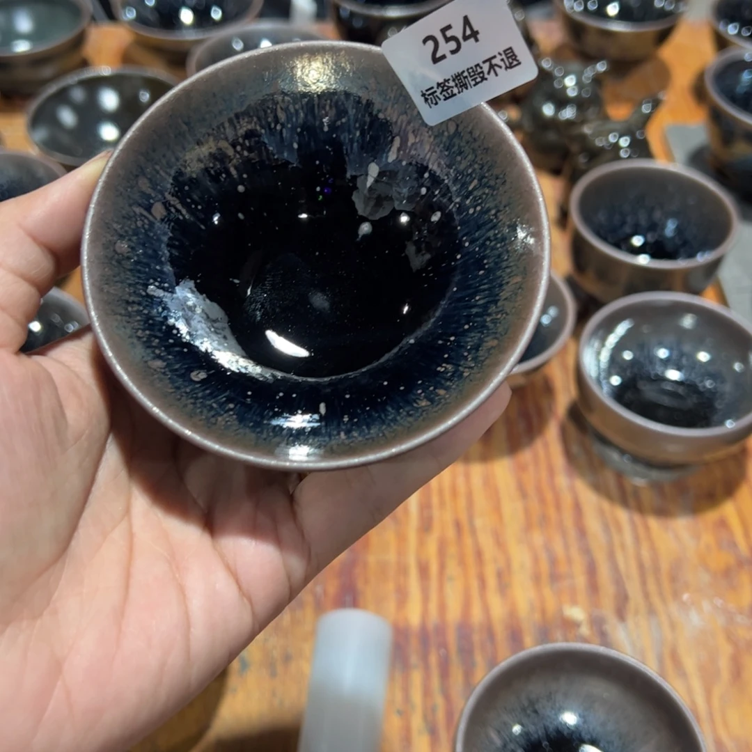 仨***壹顾佳敏全手工柴烧建盏254