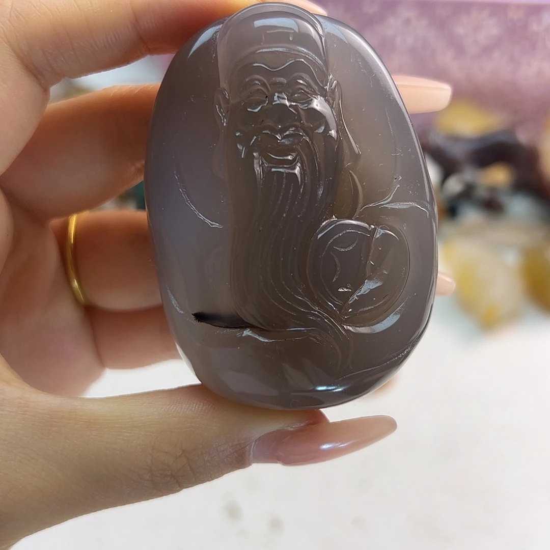 玛瑙/玉髓合金颈饰