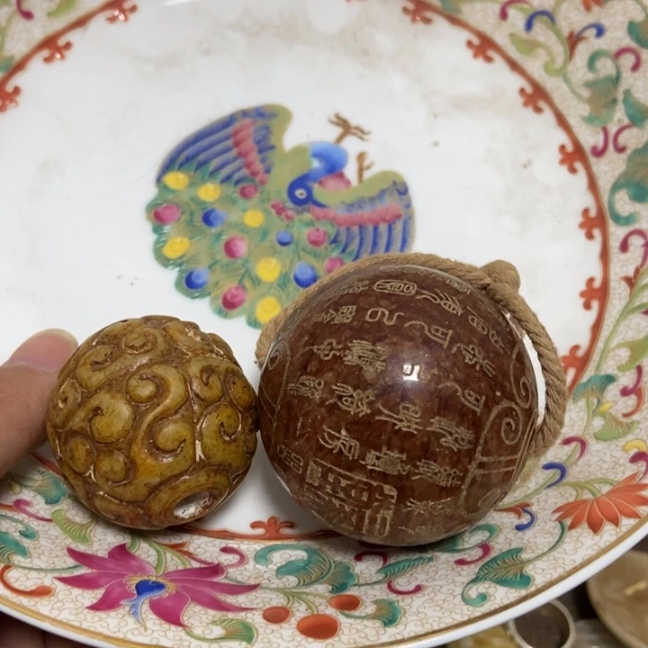 瓷片一**生瓷盘老珠子大尺寸