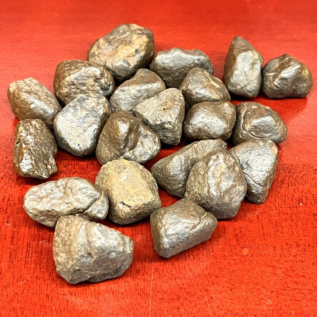 西北非球粒石陨石标本手串料