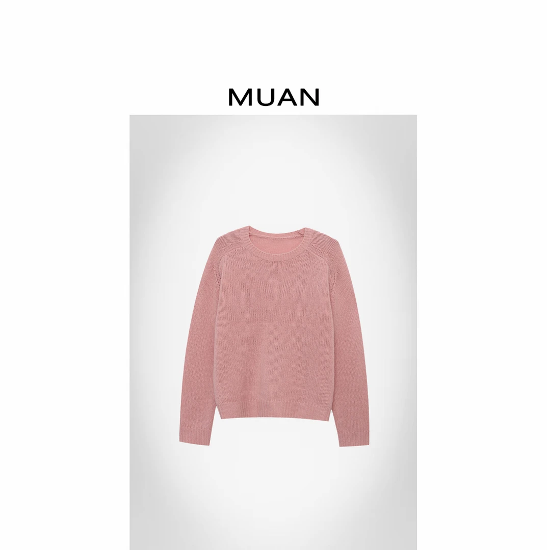 木岸MUAN：《可露丽毛衣》定制240克100山羊绒针织毛衣D-ST2-8887