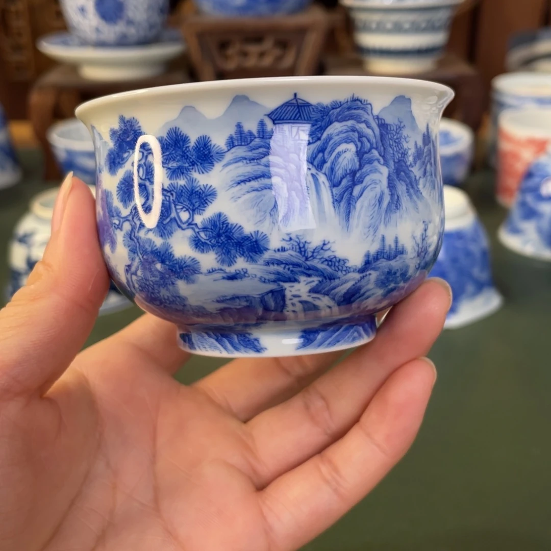 杯景德镇陶瓷手工手绘