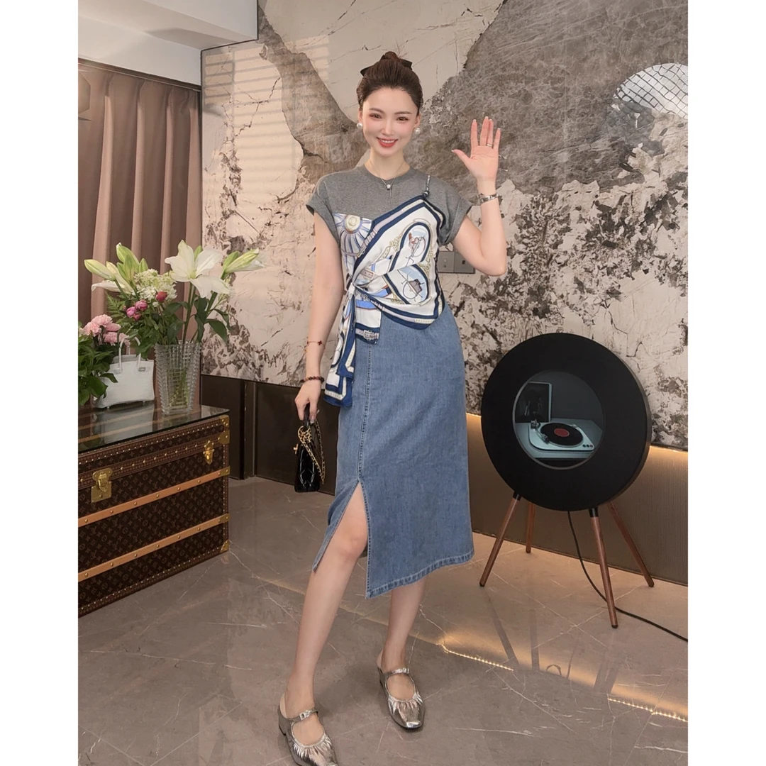 【DuoDuo·Studio】 时尚艺术收腰气质显瘦女装连衣裙-252268