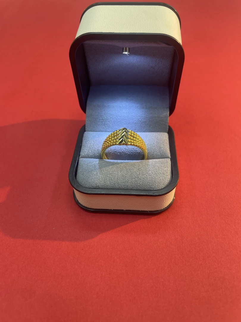 【专柜品质】精品戒指 奢雅之选麦穗纹原创设计活口戒指