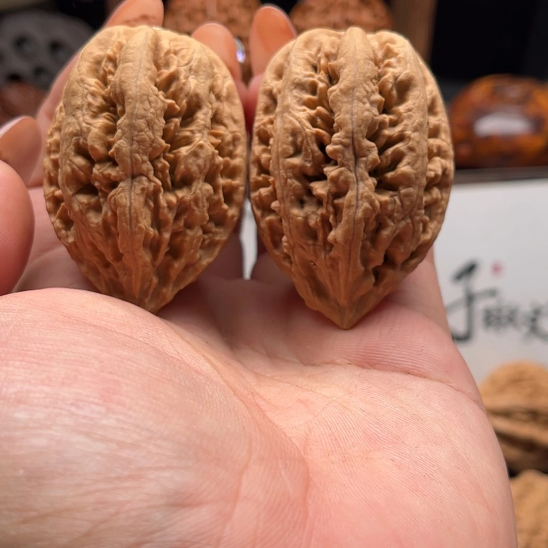 文玩核桃把件不***早关东木子家楸大胖63