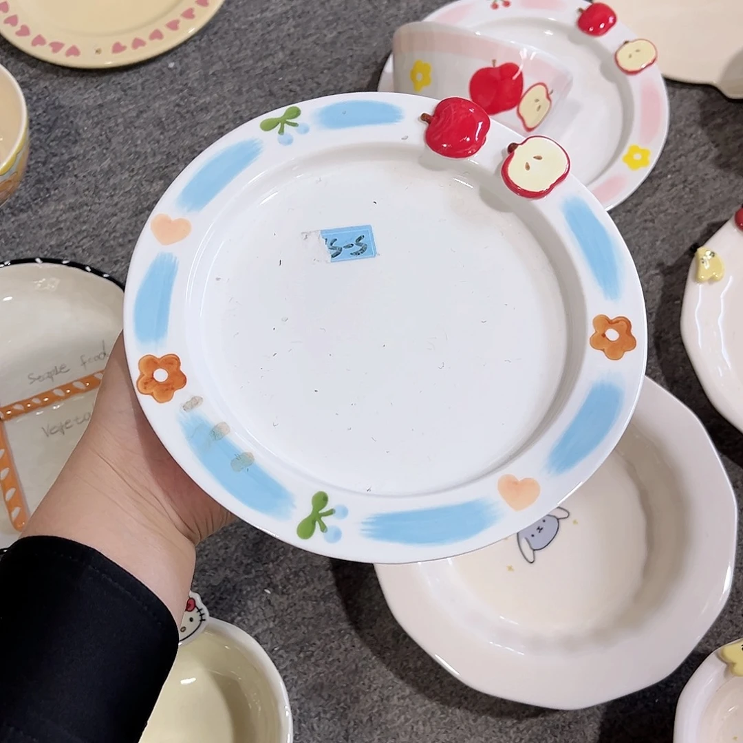平果盘8寸陶瓷餐具