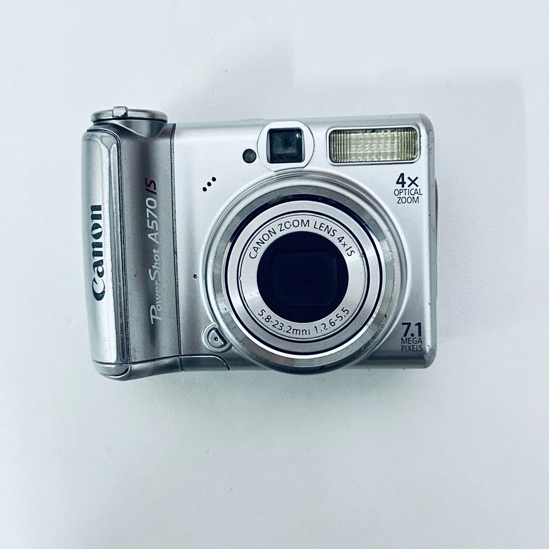 9新 Canon/佳能 a570福利款人像闭眼入奶油显白五号电池自备