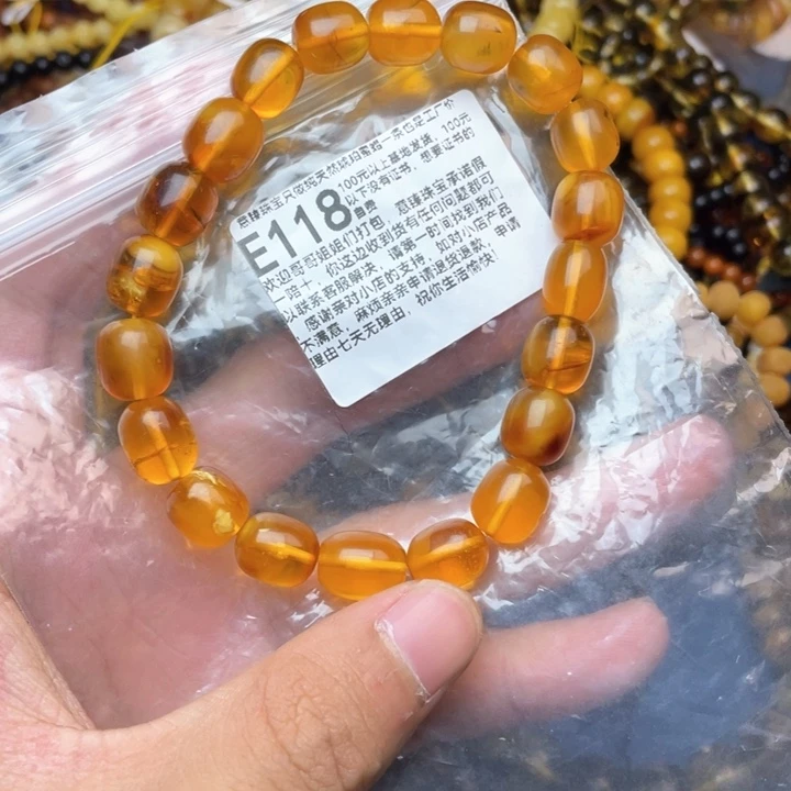 琥珀未镶嵌珠宝奇石