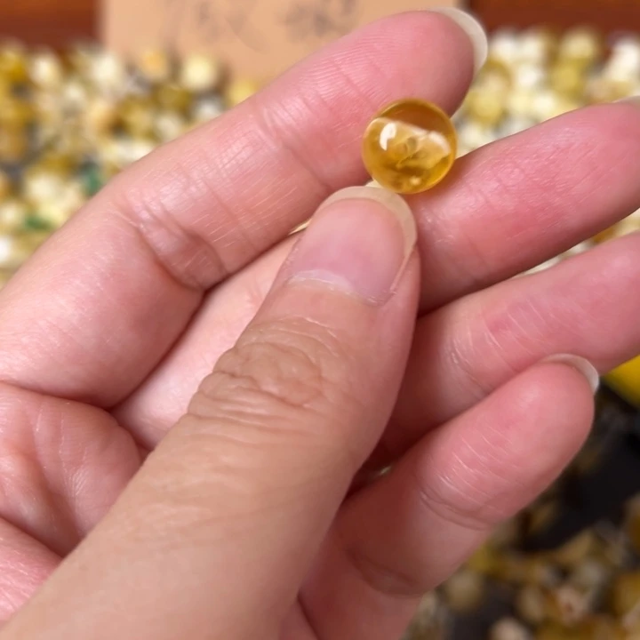 蜜蜡未镶嵌裸石10.2mm一个