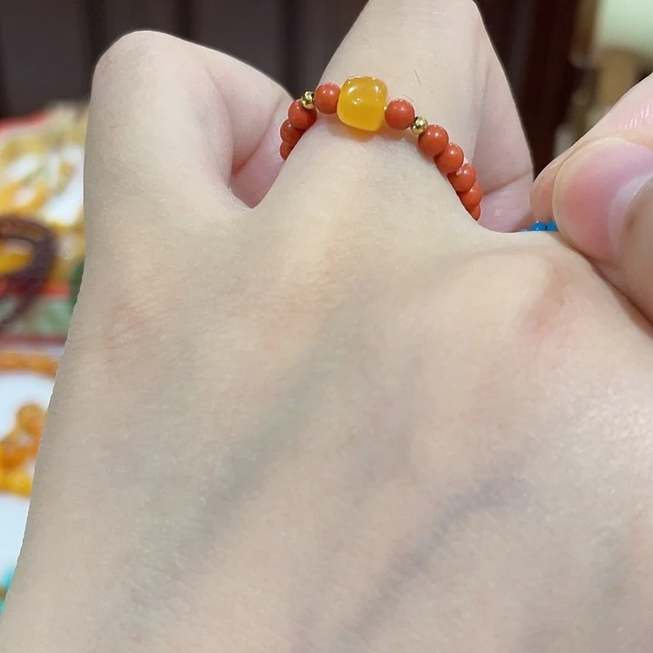 手链蜜蜡未镶嵌手串