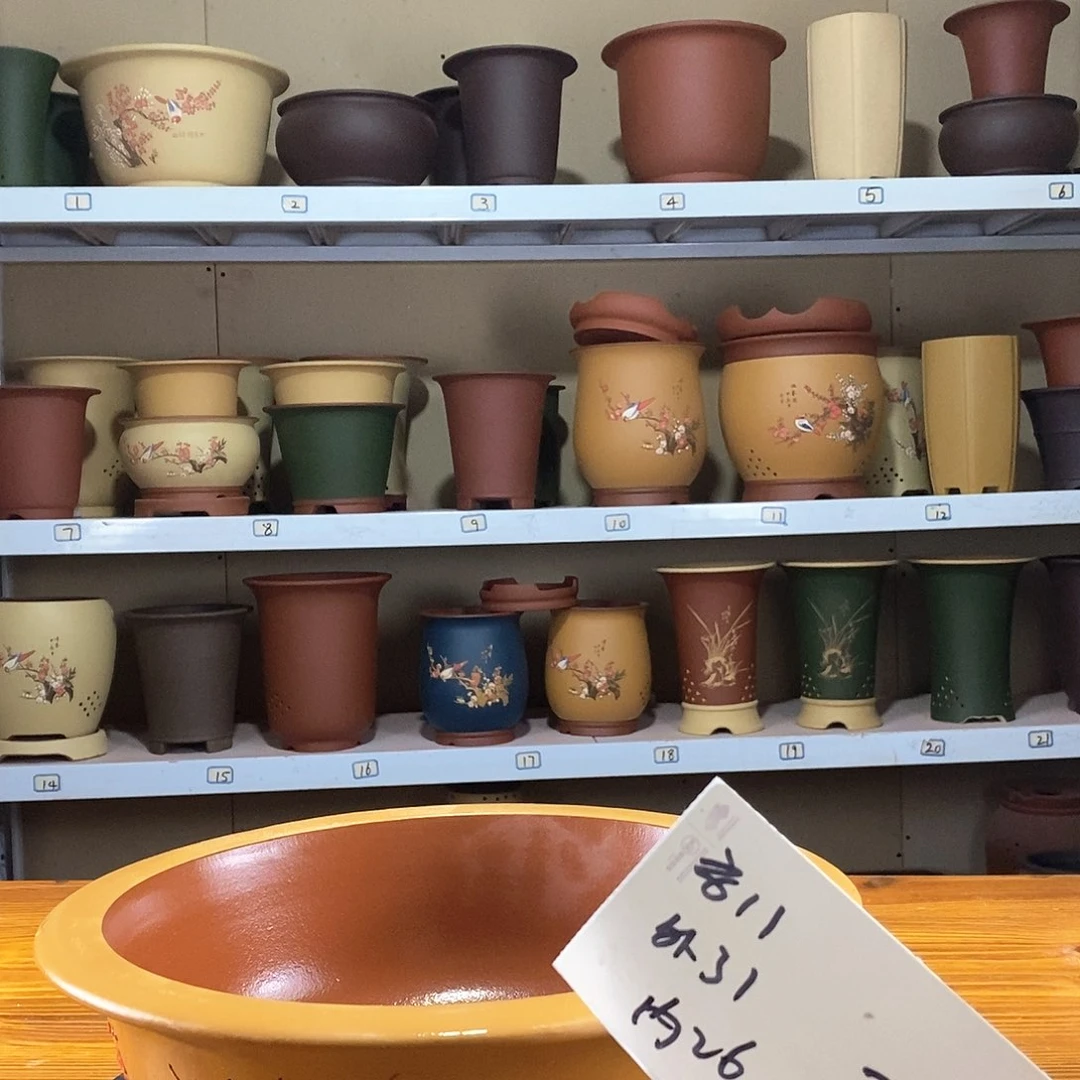 紫砂花盆紫砂兰花盆7