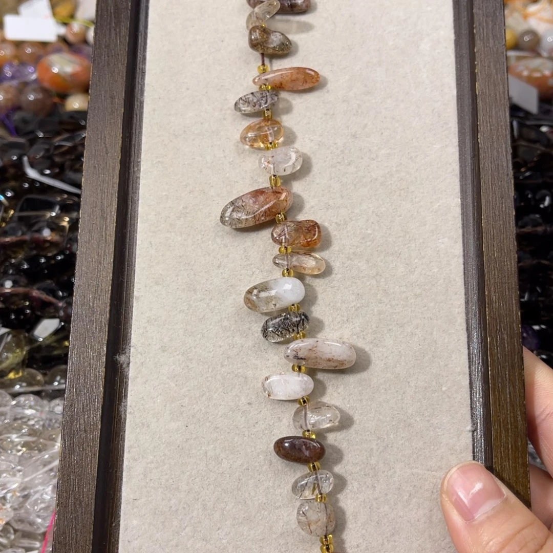 紫晶银S925镶嵌珠宝半成品黑金超项链