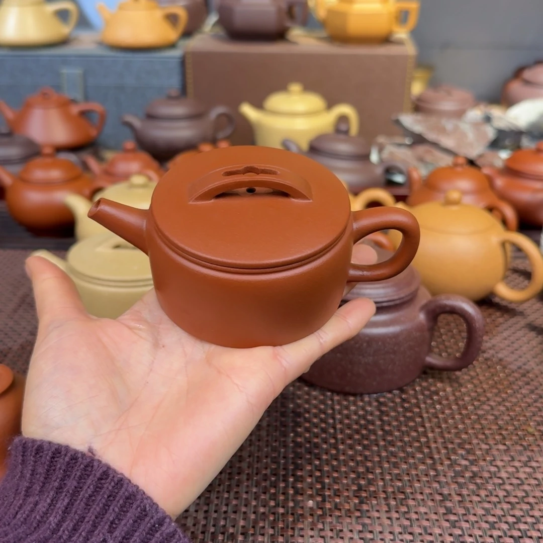 朱泥茶壶550毫升左右