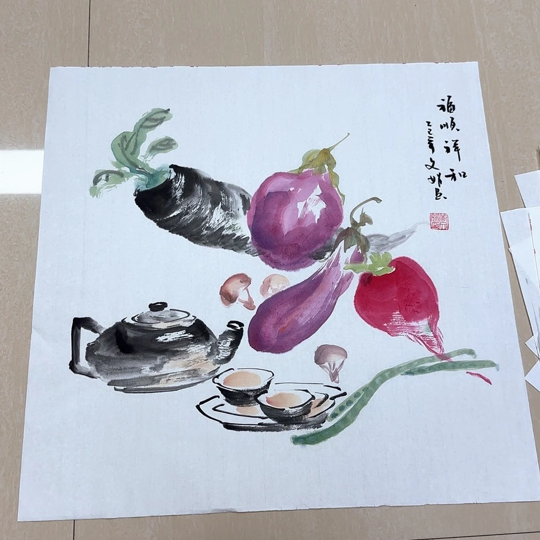 国画国画作品集一个