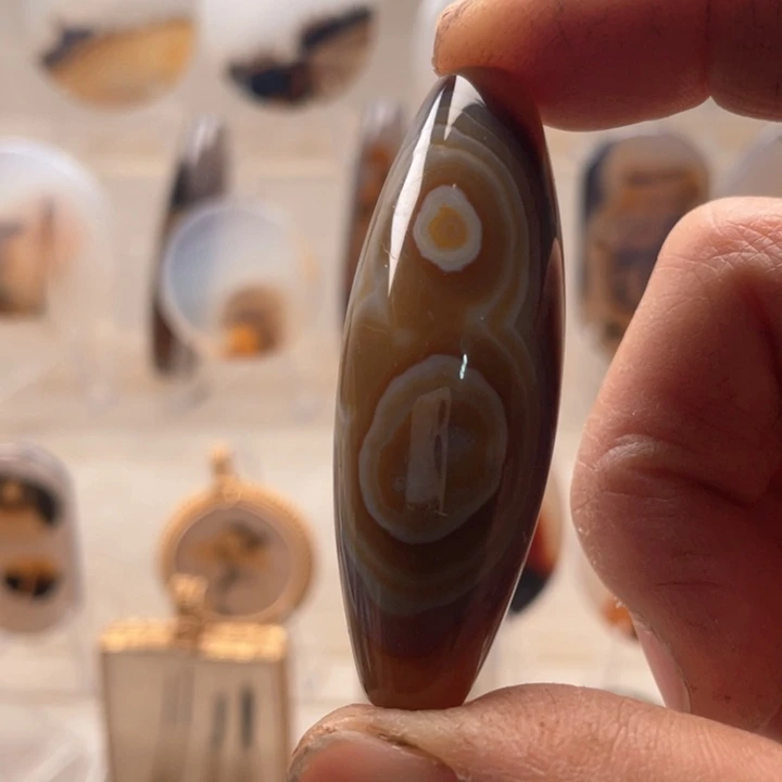 未镶嵌吊坠(不含链)玛瑙/玉髓