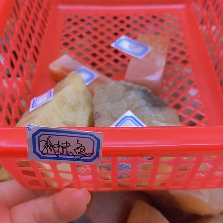 向***鱼寿山石印石天然原石