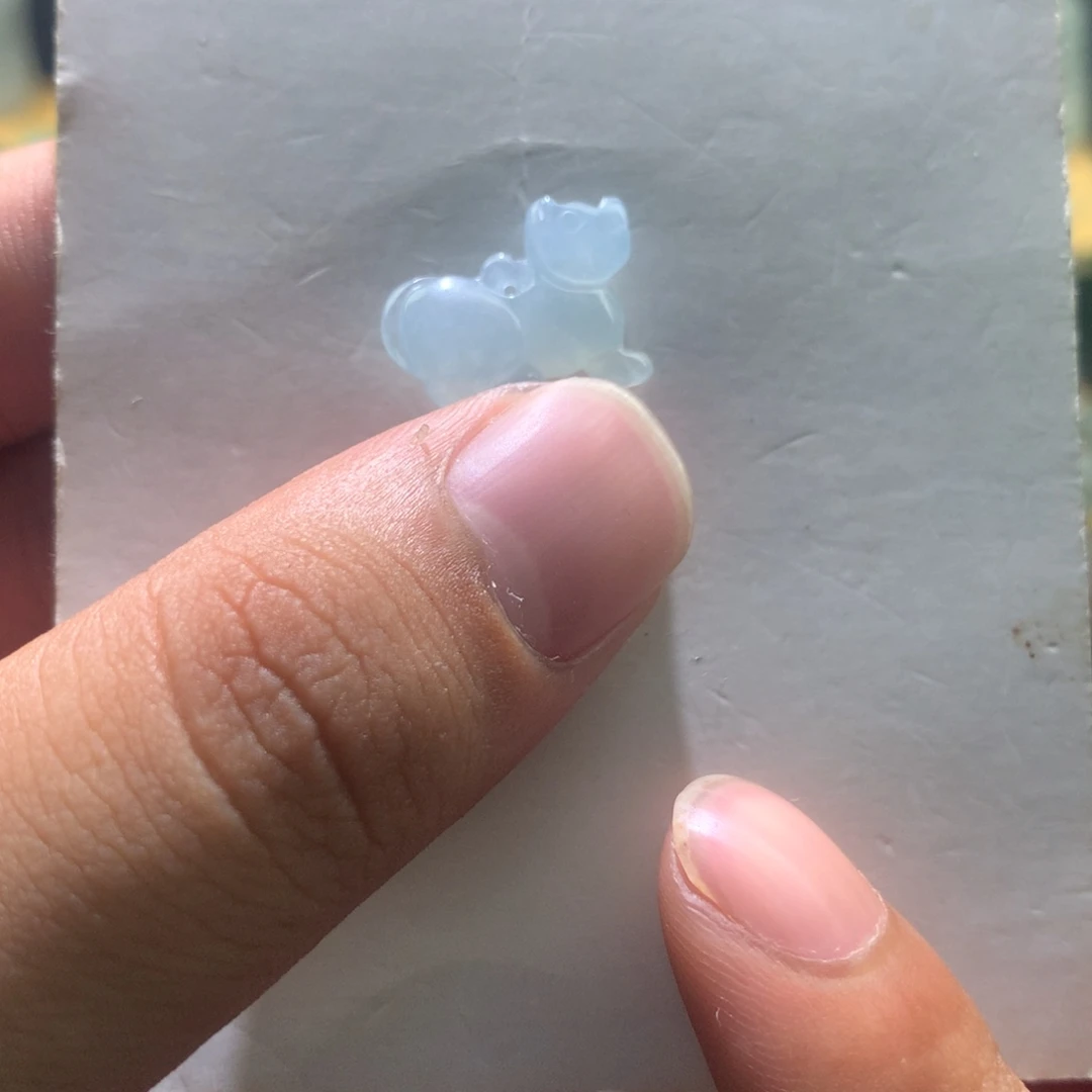 翡翠未镶嵌颈饰000