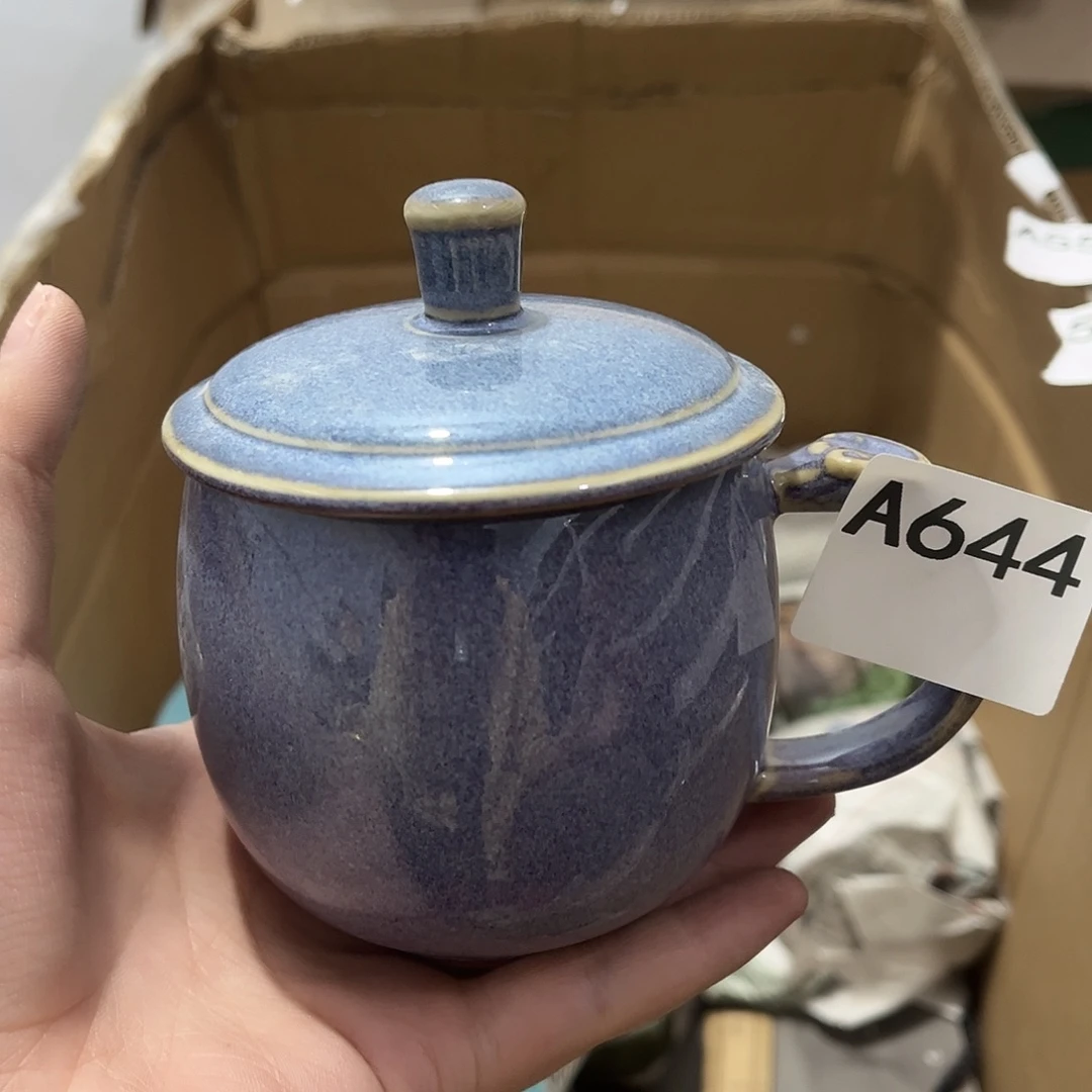 瓷片茶摆件工艺品摆件666