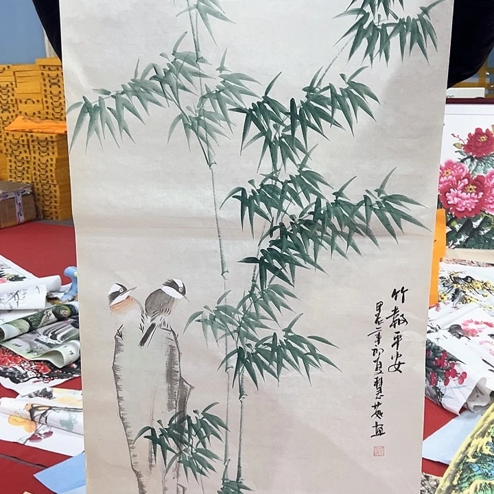 国画纯手绘作品欣赏作品