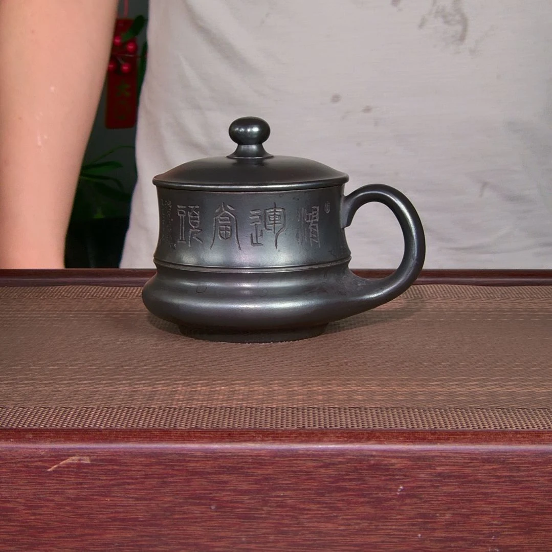 茶杯紫砂高货放漏