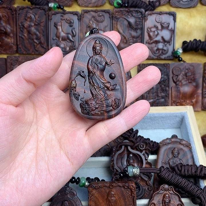 黄花梨/降香黄檀吊坠大*