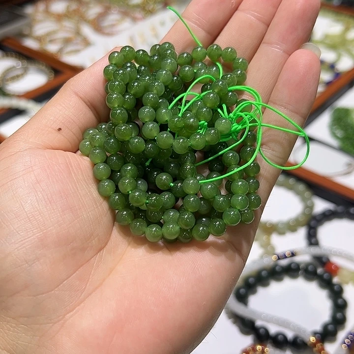 未镶嵌手串和田玉多样性发货拍一发一