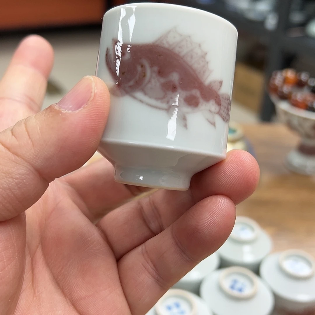 【闪购商品】景德镇陶瓷主人杯瑕