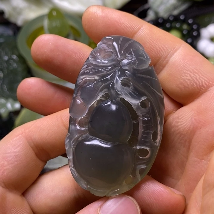 未镶嵌岫玉岫玉颈饰