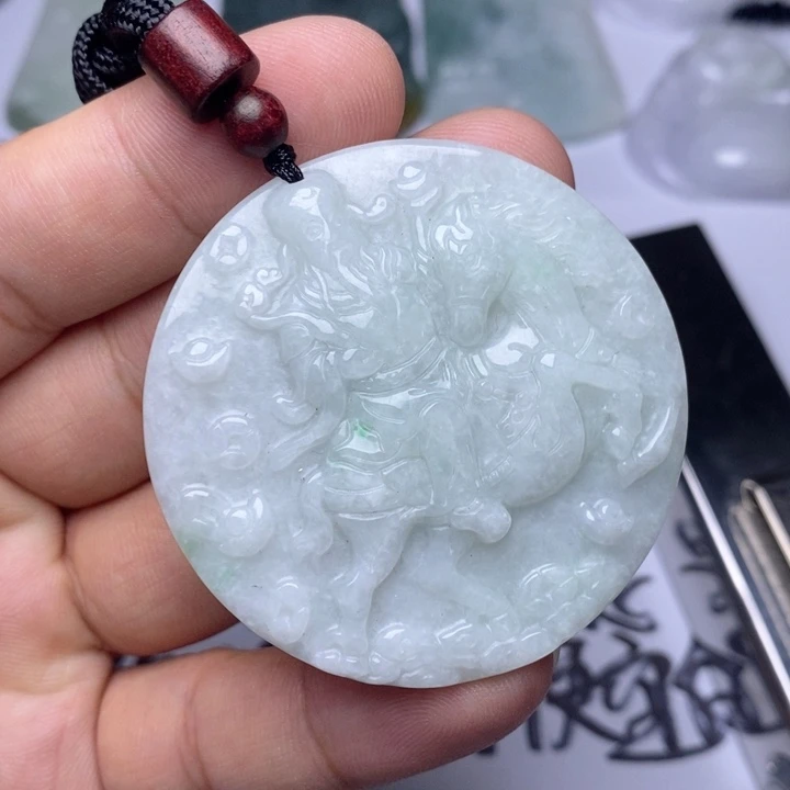 颈饰未镶嵌翡翠翡翠