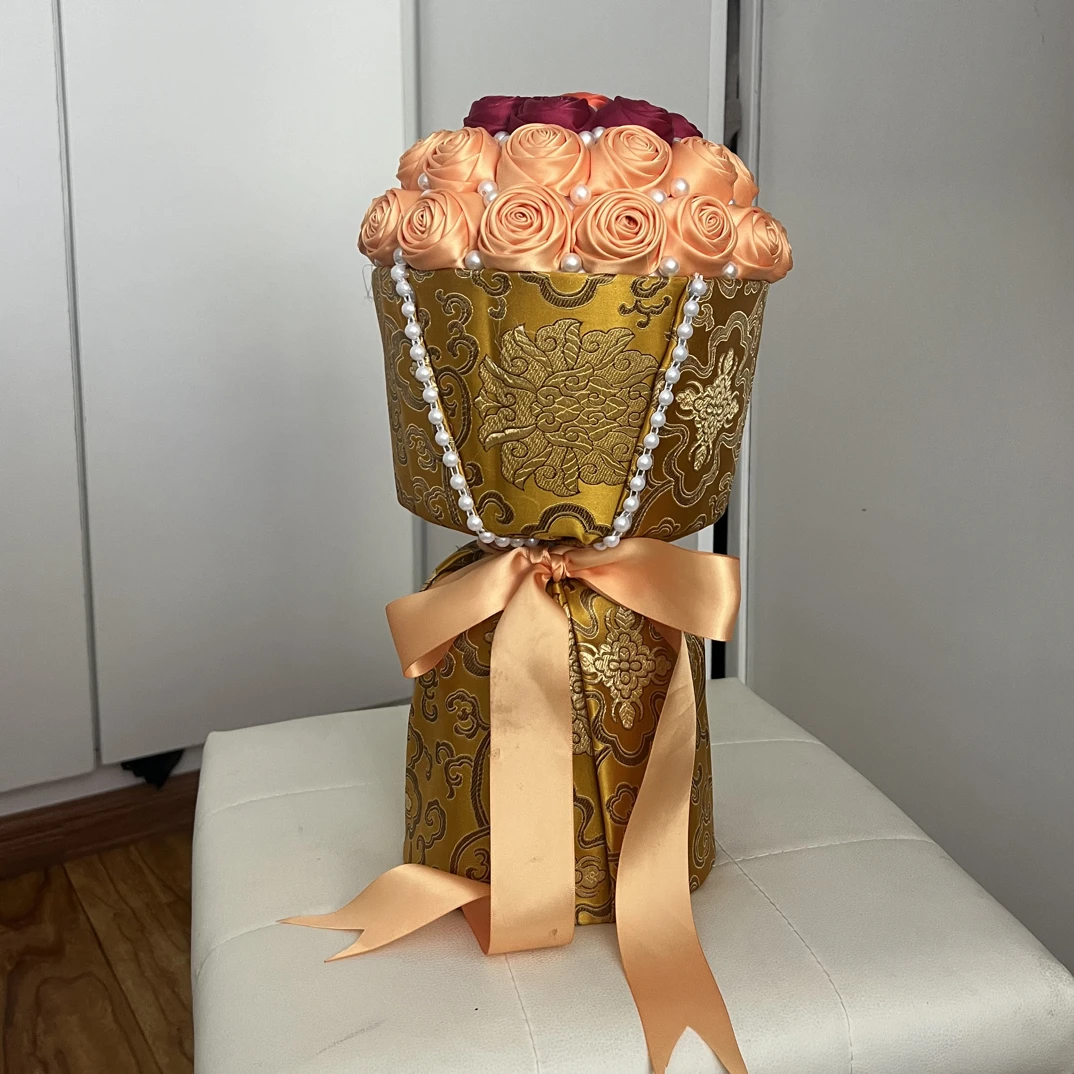 藏式手工玫瑰花束永生花精致美观独具特色适合送礼