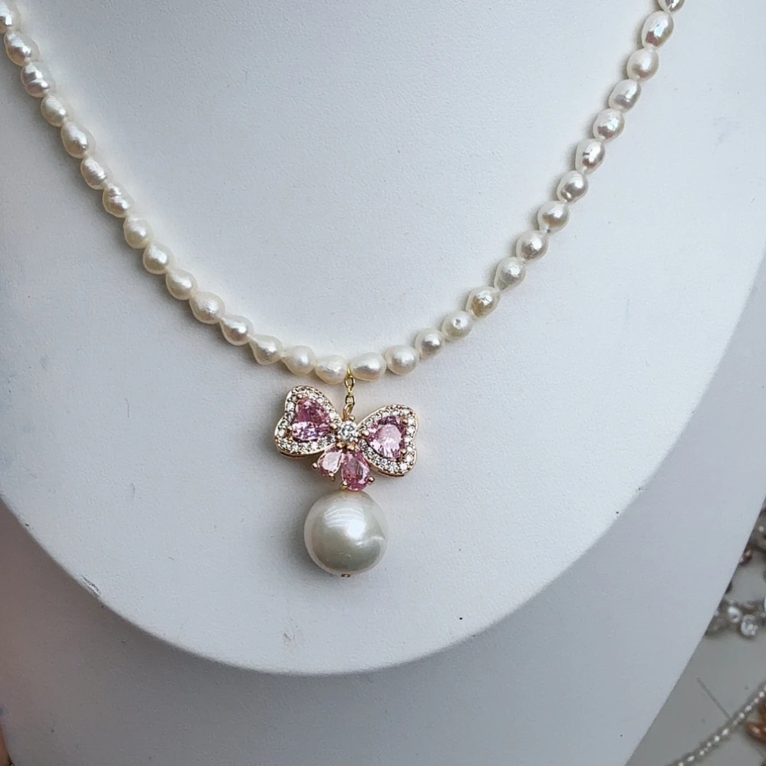 颈饰未镶嵌淡水珍珠