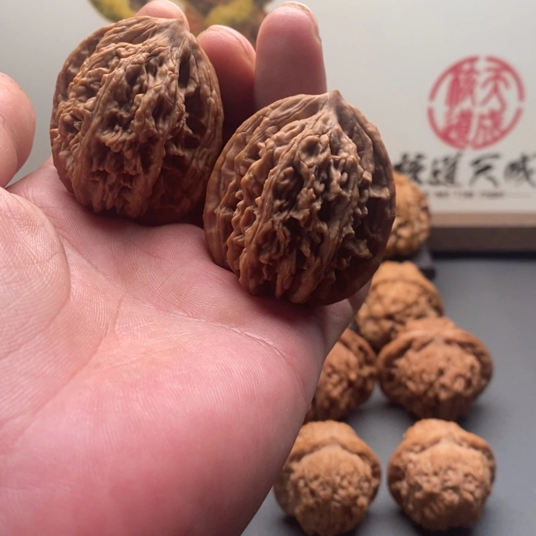 吊坠文玩核桃麦穗虎头全品41