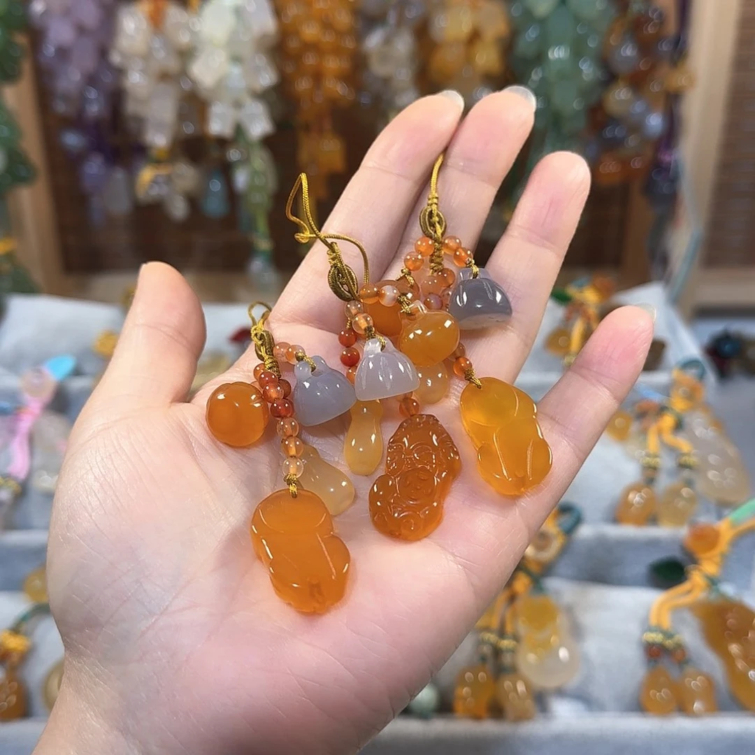 玛瑙/玉髓挂福利款不挑不拣通货料子未镶嵌