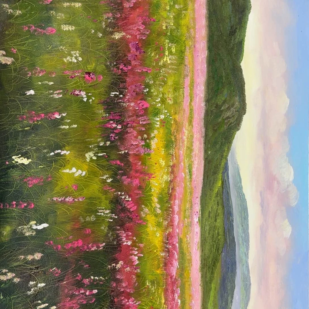 油画优惠活动的时候我也