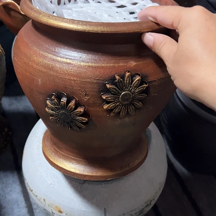 贴花金鱼尾高20口18带孔