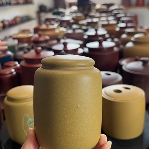 【闪购商品】紫砂茶叶罐微瑕