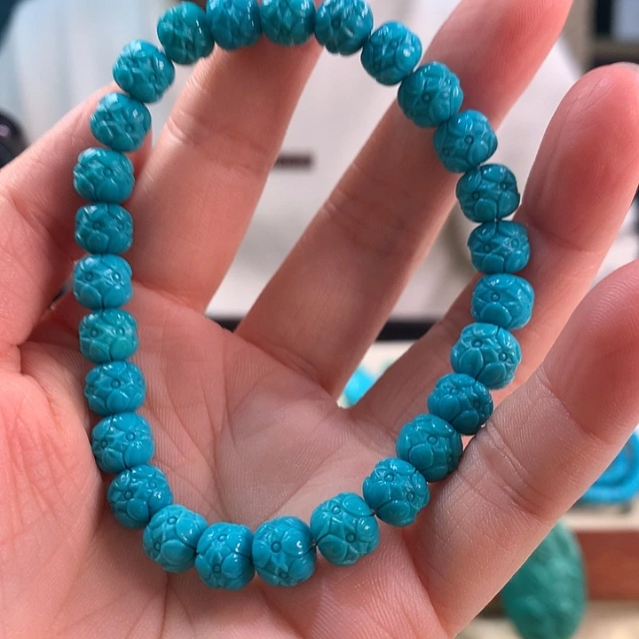 懒***然绿松石未镶嵌珠宝奇石