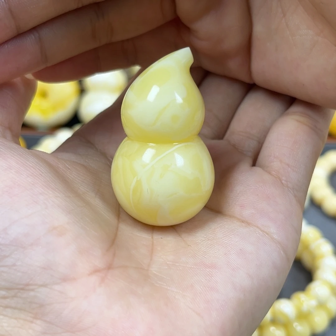 手串琥珀未镶嵌葫芦