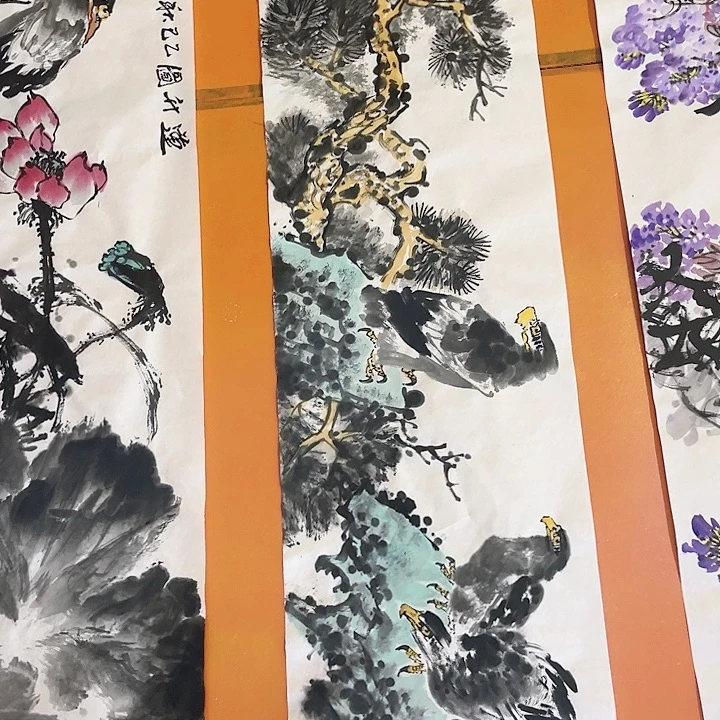 国画张圣敏先生纯手绘作品