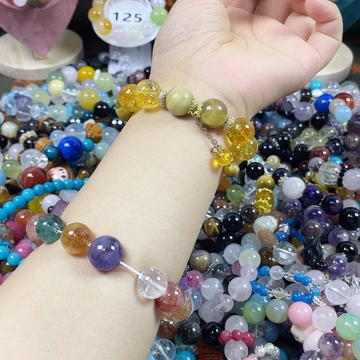 银S925镶嵌手链水晶